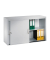 Schiebet&uuml;renschrank C 2000 Acurado 5723-00|S10376, abschlie&szlig;bar, 2 OH, lichtgrau, 120x72x40cm (BxHxT)
